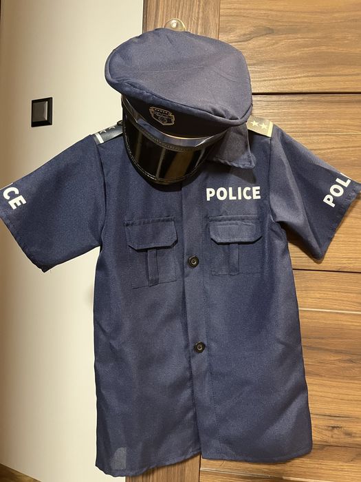 Stroj karnawalowy policjant 105-116