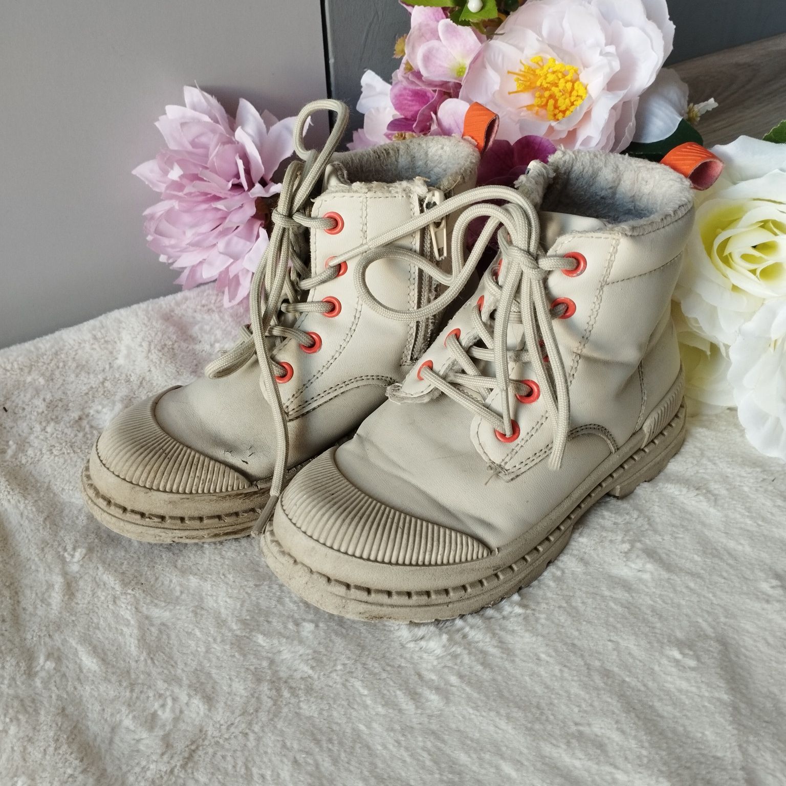 Buty dziewczęce traperki ocieplane Pepco r. 28