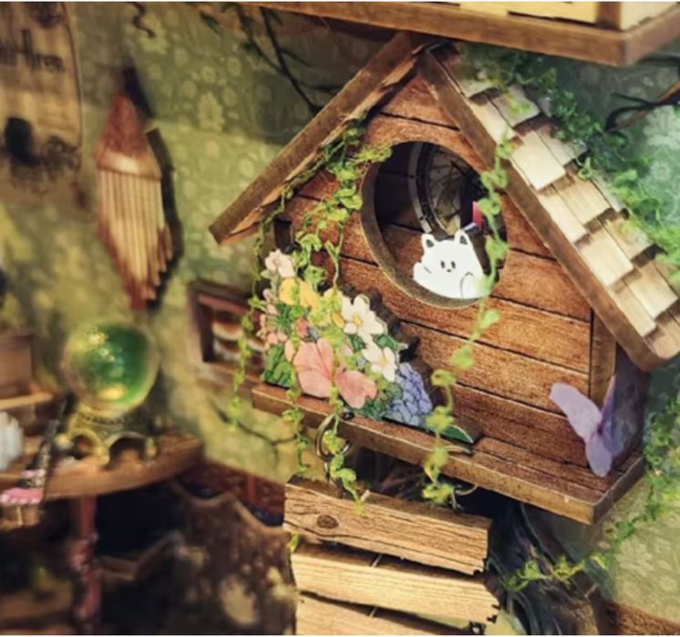 Бук Нук  Book Nook Green Fairyland 3D румбокс