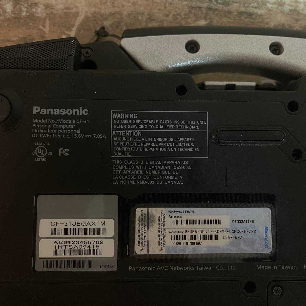 Panasonic Touchbook CF-31