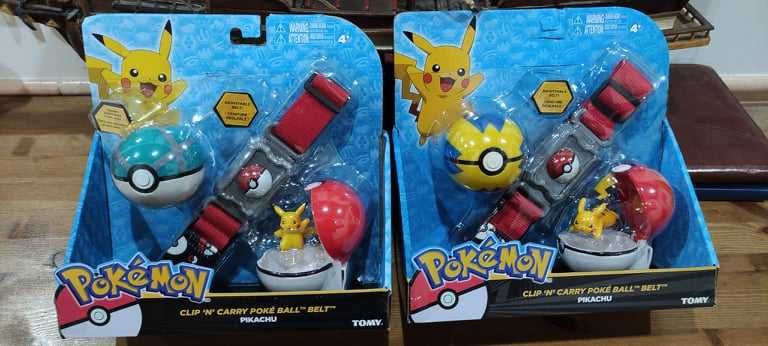 Pokemon Cintos Treinador, Pokebolas, Sacos figuras 24 Pokemons