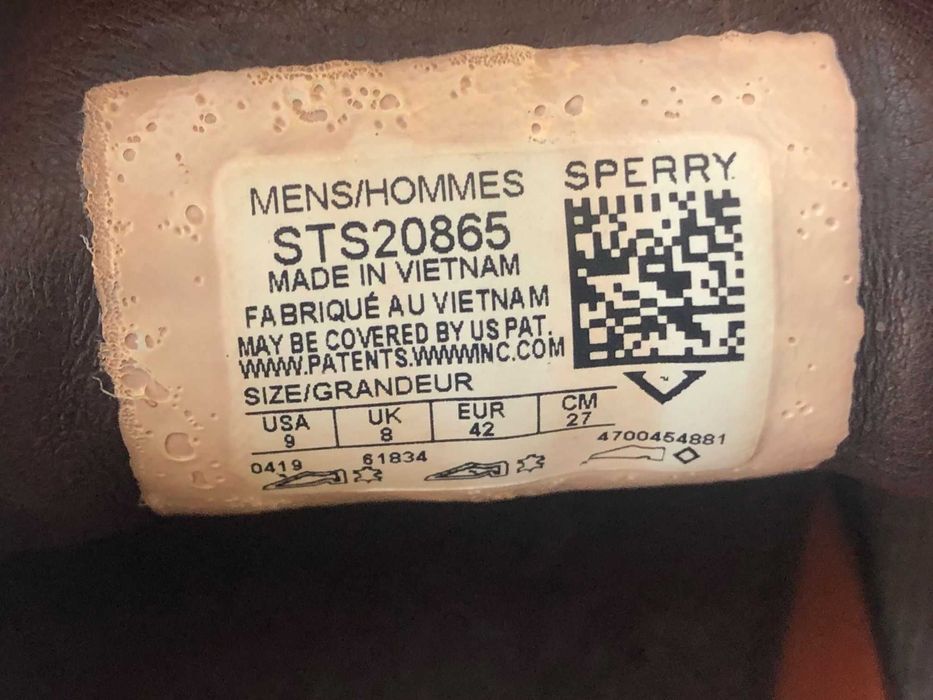 Новые топсайдеры Sperry Men's Billfish 3-Eye Boat Shoes (США)