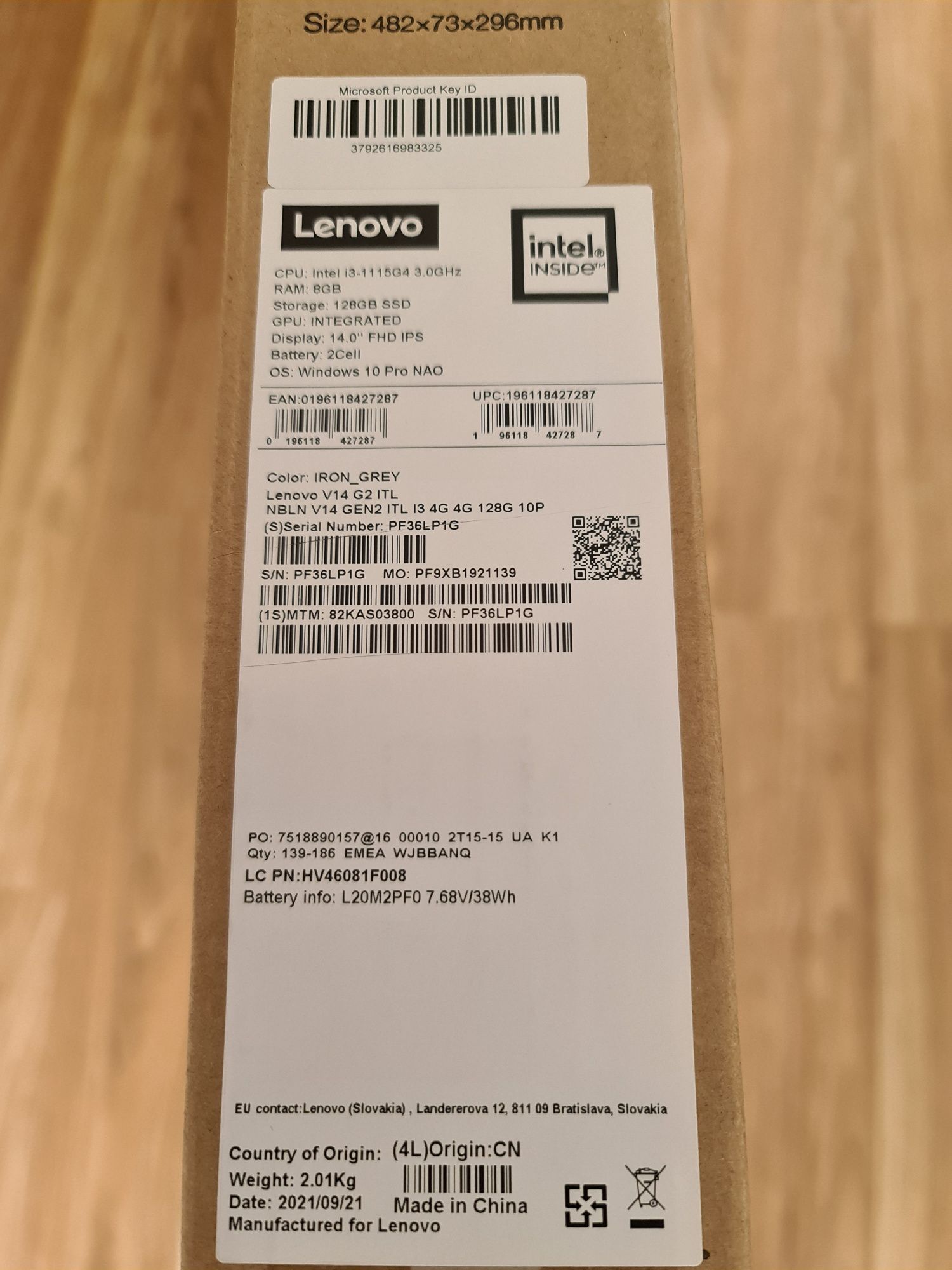 Ноутбук Lenovo V14 G2 ITL