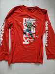 Bluza bez kaptura naruto kakashi czerwona rozmiar XL męska Cropp