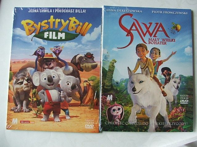 Bajki, SAwa, Koko, Czarnoksiężnik z OZ, Baranek Shaun fil, bajka, dvd