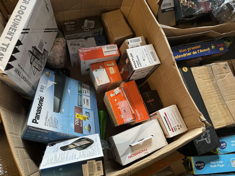 Zwroty konsumenckie Amazon box mix elektronika dom ogród