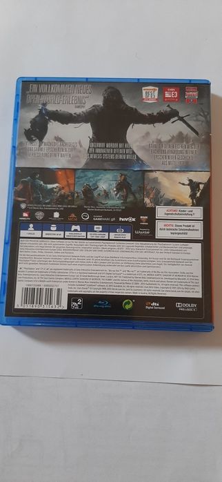Ps4 gra Mordors Schatten