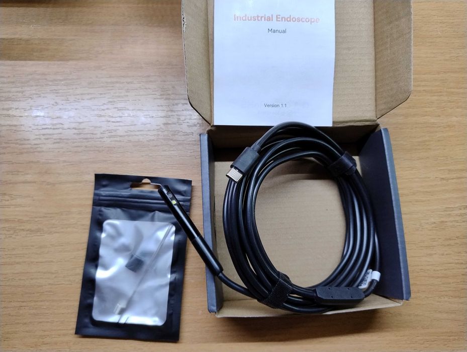 Wi-Fi Эндоскоп INSKAM Endoscope 2 камеры HD USB-C 3м