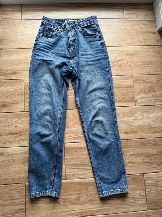 Jeansy Zara niebieskie