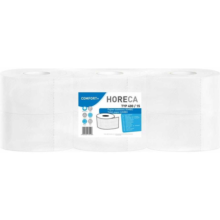 Papier toaletowy Jumbo celuloza do podajnika 12szt Horeca