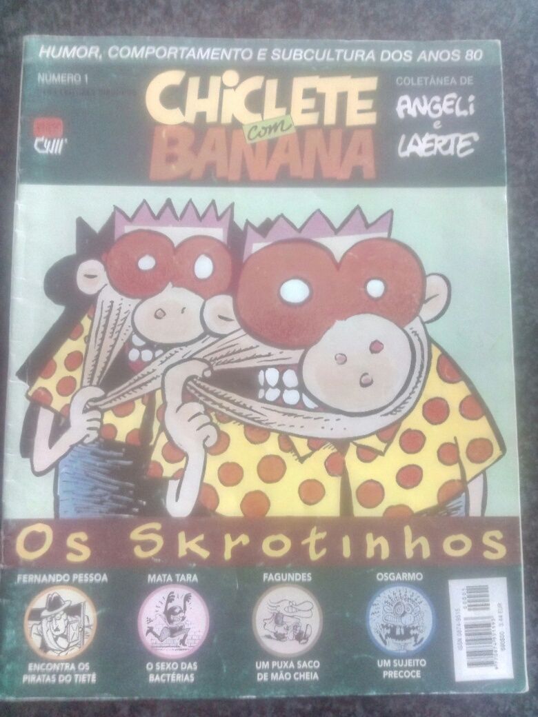 Numero 1 da revista BD Chiclete com Banana