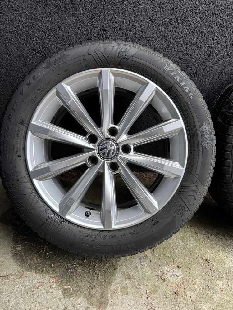 Felgi z oponami VW 17 z czujnikami