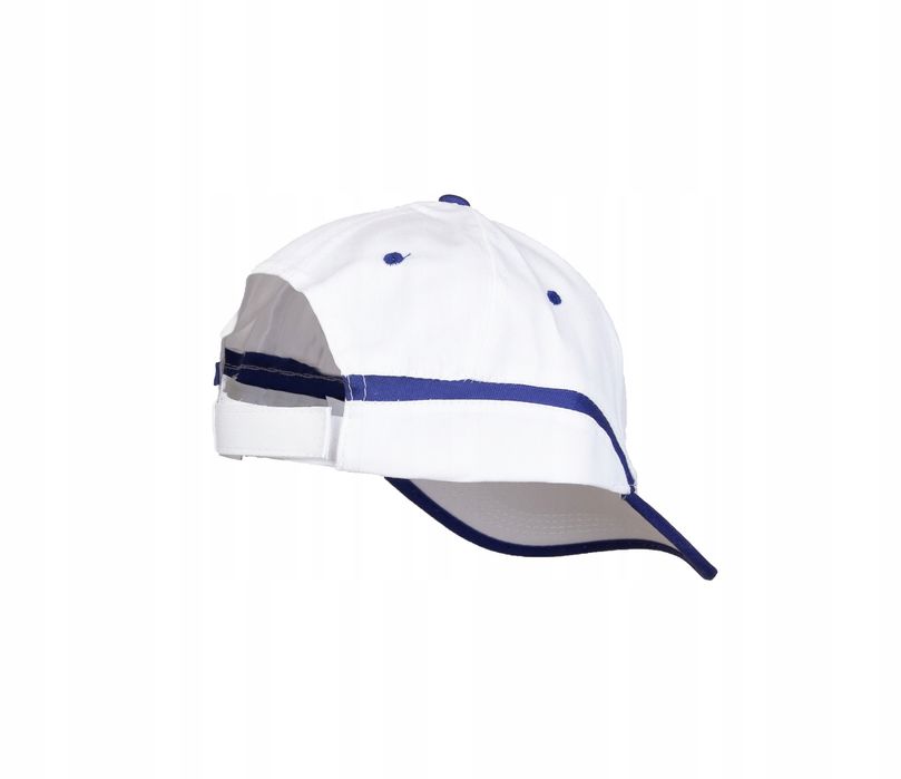 Czapka Z Daszkiem Polstar Bhp Biało Granatowa