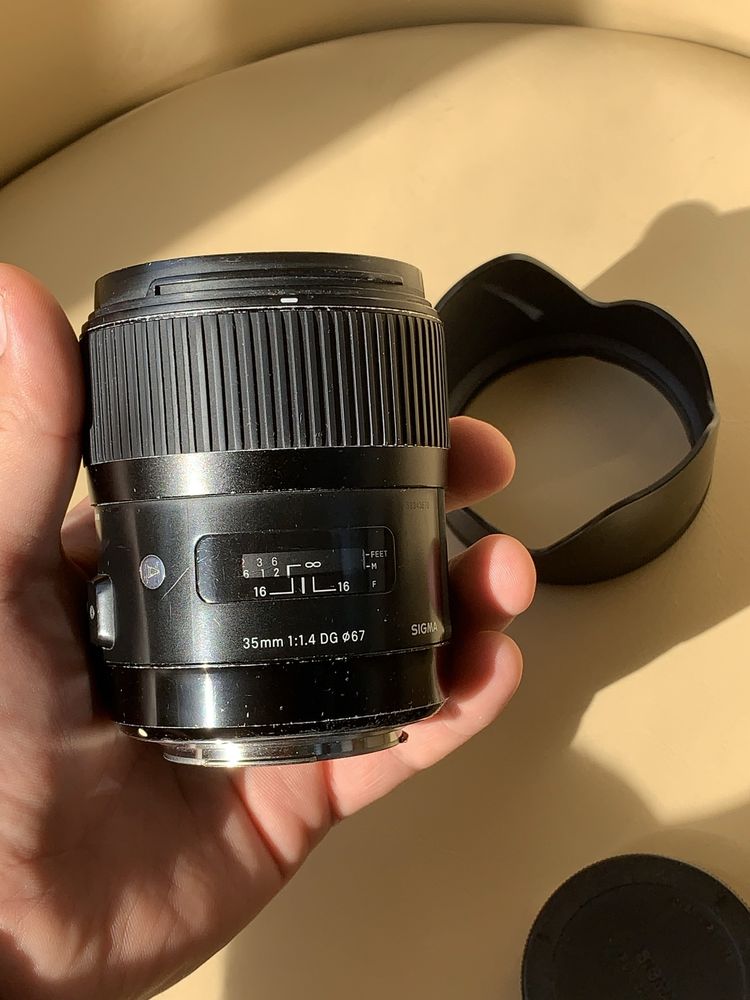 Sigma 35mm f1.4 DG for Canon