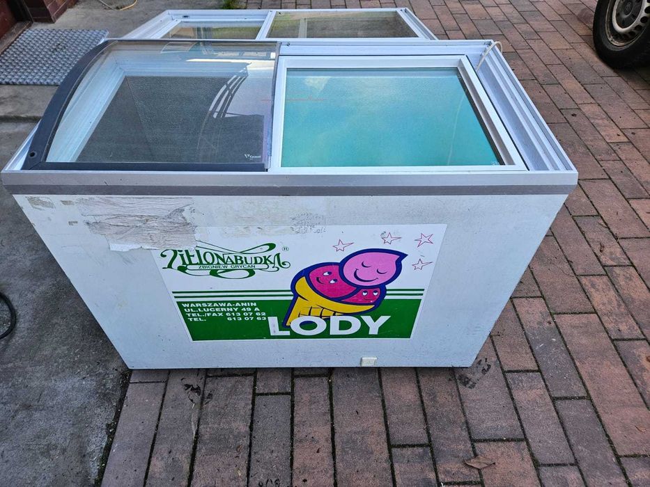 Lodówka mroźnicza do lodów – ZIELONA BUDKA