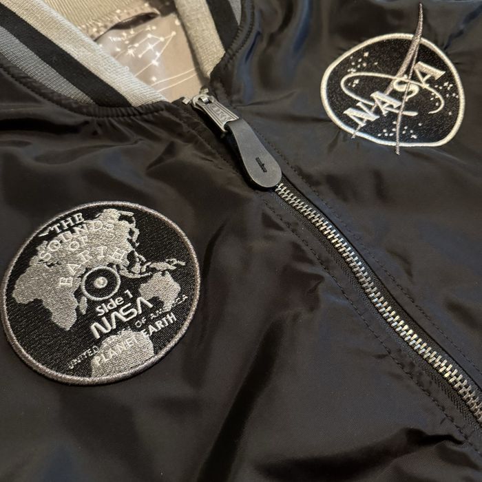 Kurtka Alpha Industries Ma-1 Nasa Voyager Reversible rozm. M