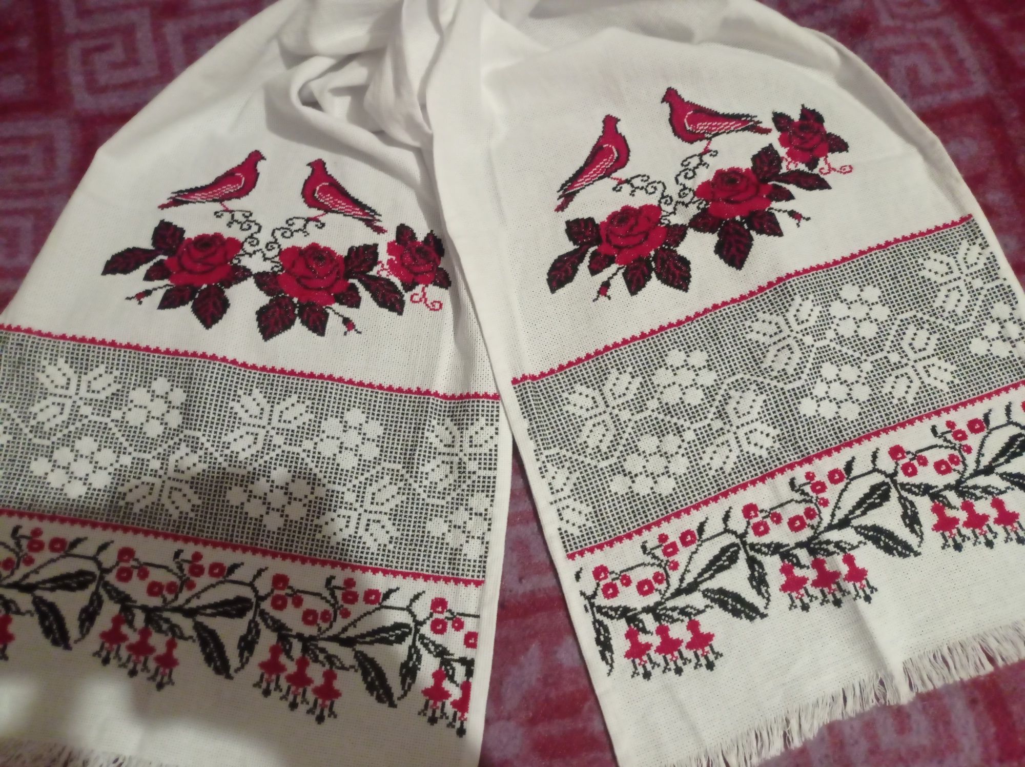 Рушник вишитий хрестиком