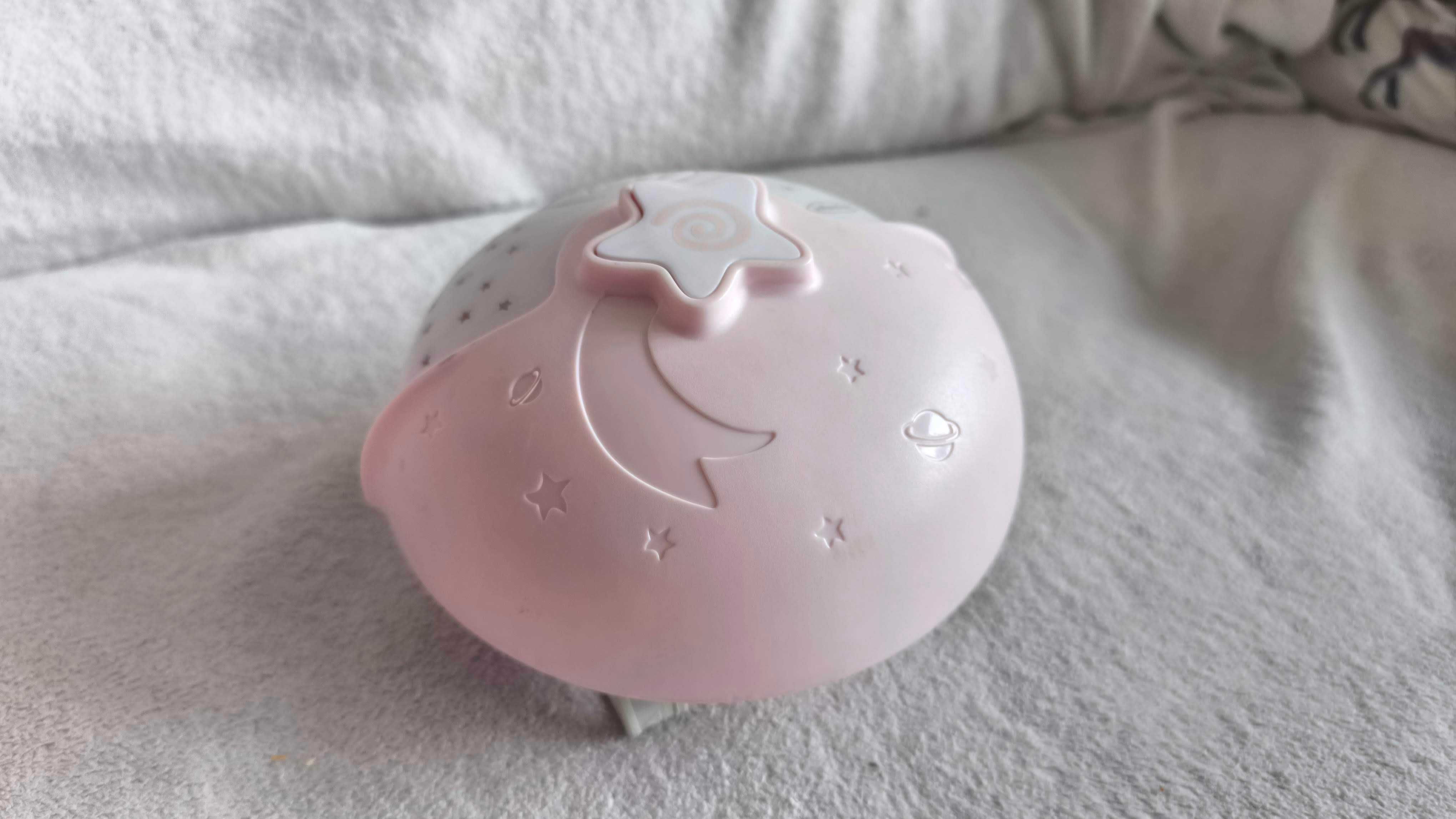 Projektor 2w1 Infantino B-kids lampka nocna, gwiazdki, szumy