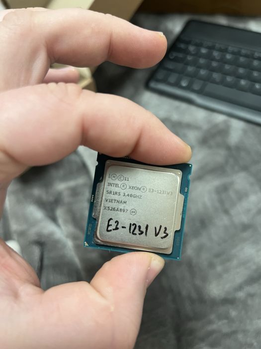 Процесор Intel Xeon E3, 1231 v3, LGA-1150, ідеальний стан, робочий