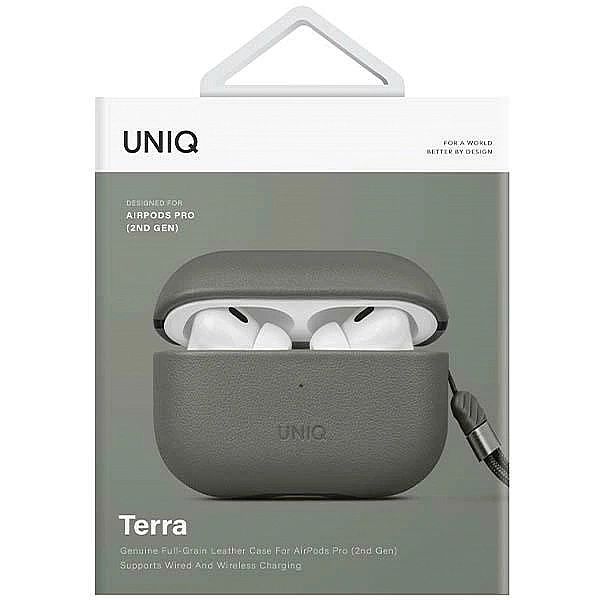 Etui UNIQ Terra na AirPods Pro 2 gen - zielone