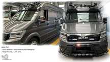 MAN TGE Crafter Sprinter Iveco Ducato Master Transit orurowanie Dachowe