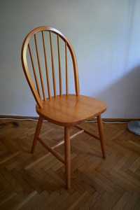 REZERWACJA Drewniane krzesła patyczaki 4 sztuki