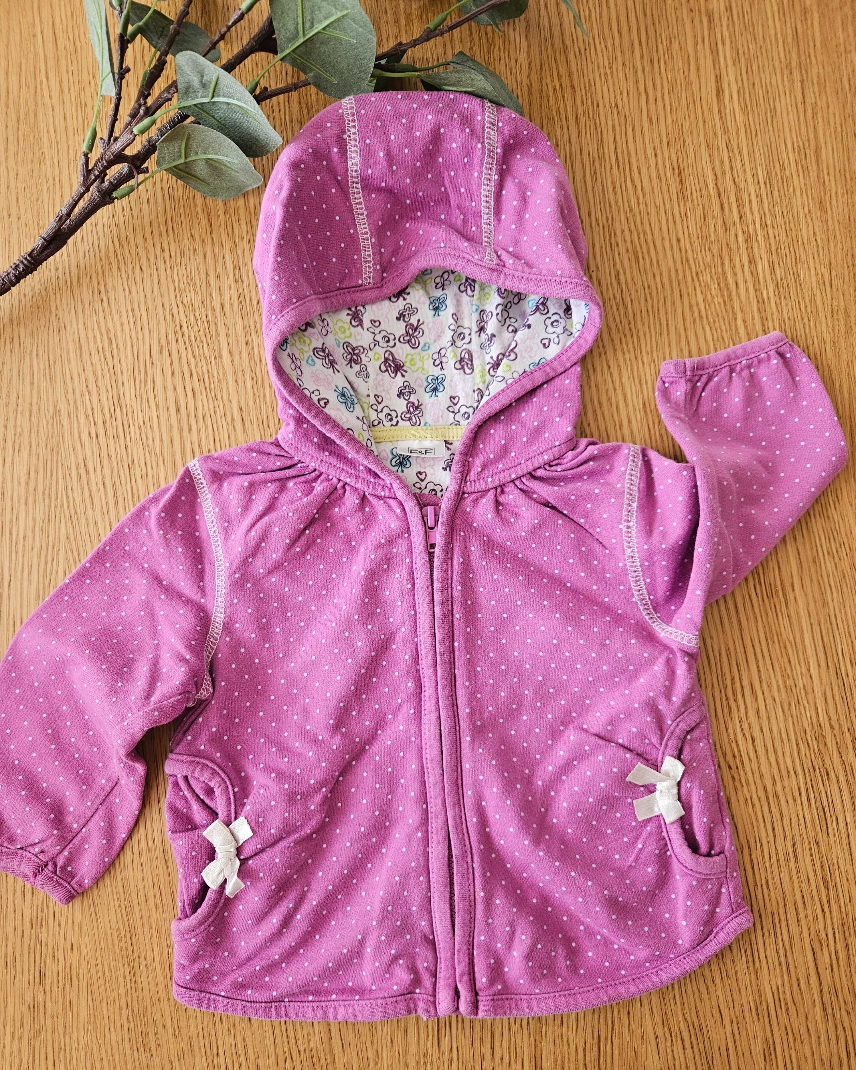 Bluza rozsuwana z kapturem