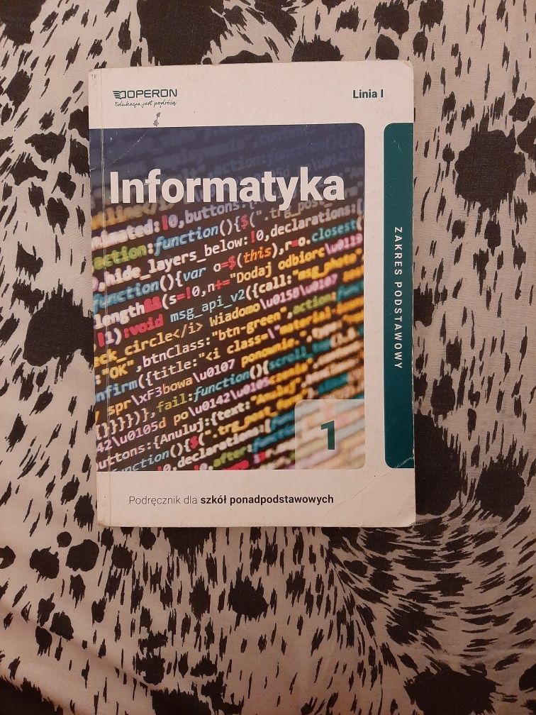 Podręcznik do informatyki.