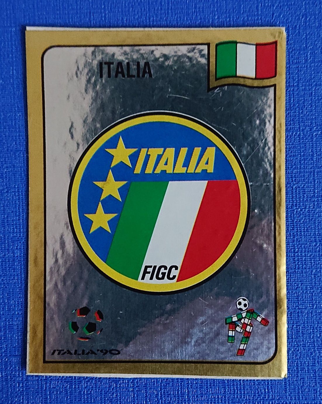 Наклейка PANINI Чемпионат Мира 1990: №210