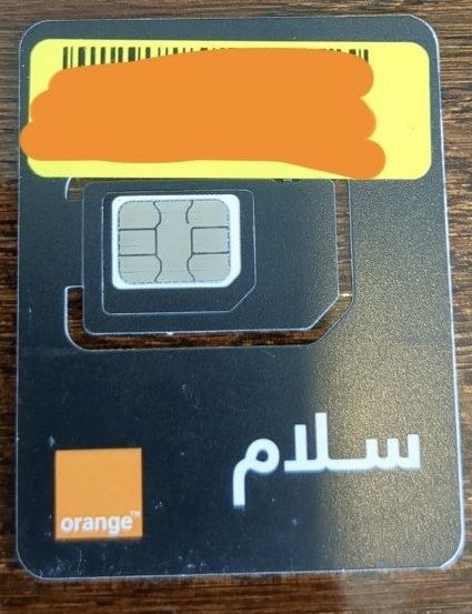 Orange MA +212 SIM karta Maroko Prepaid Card Aktywne OTP