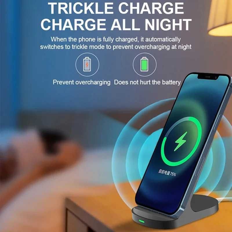 Підставка тримач із бездротовою зарядкою до 15W Quick Charge Z13