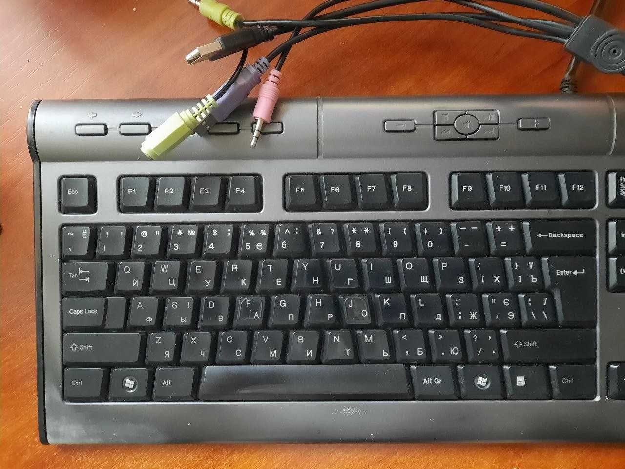 Клавіатура A4Tech KLS-7 MUU USB (Silver+Black)