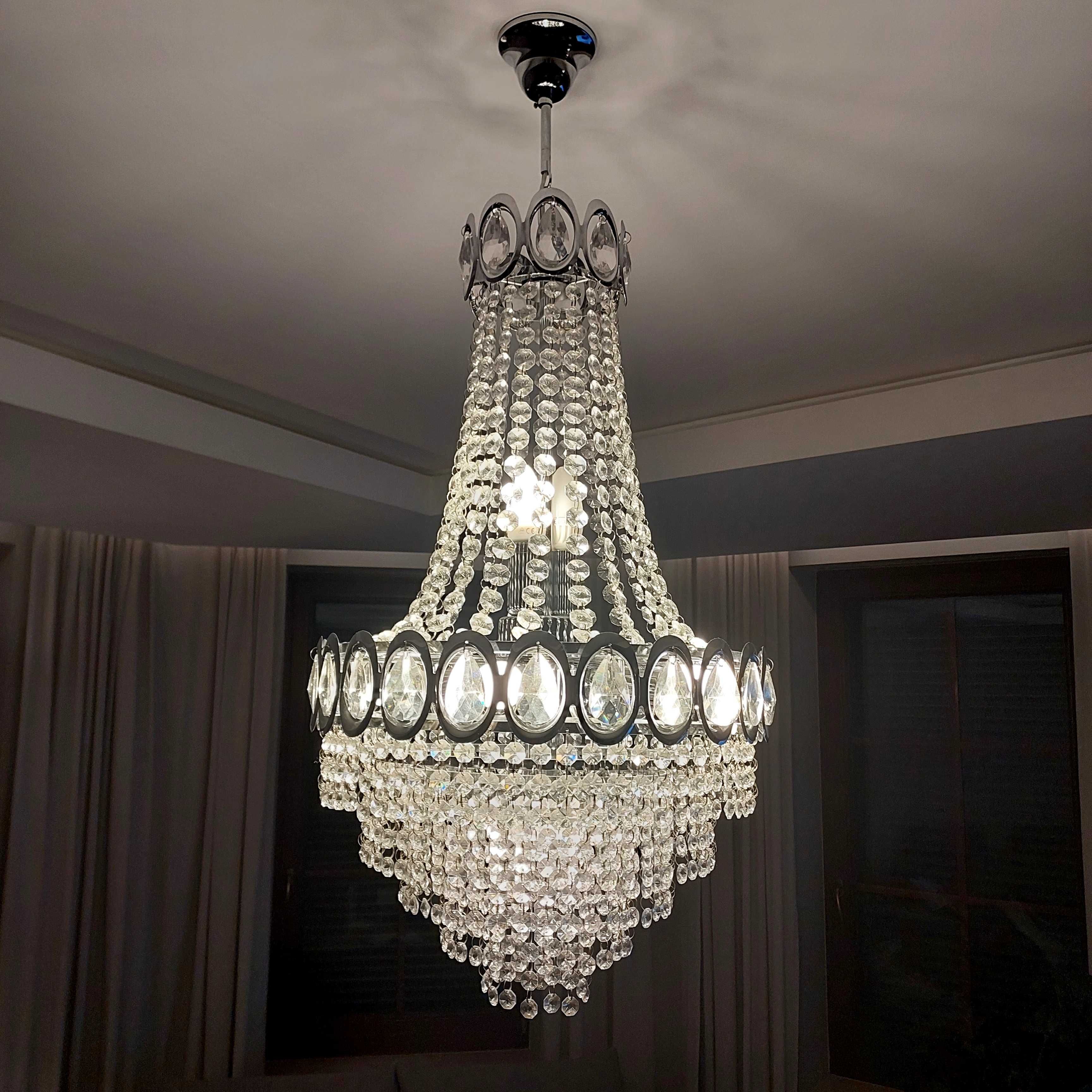 Lampa sufitowa glamour