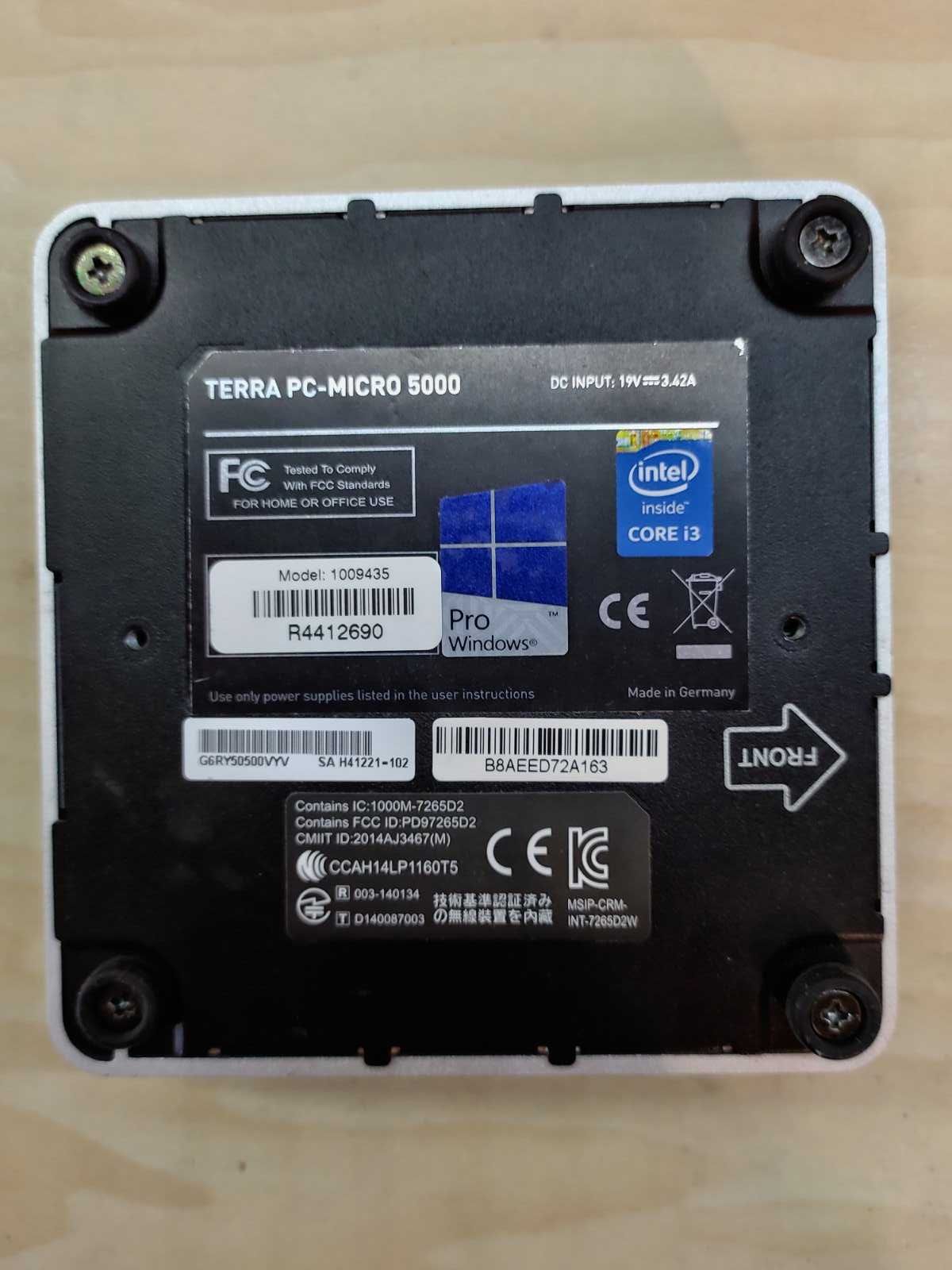 Komputer Terra PC-Micro 5000 i3 5gen 8gb/Nvme M.2 256gb