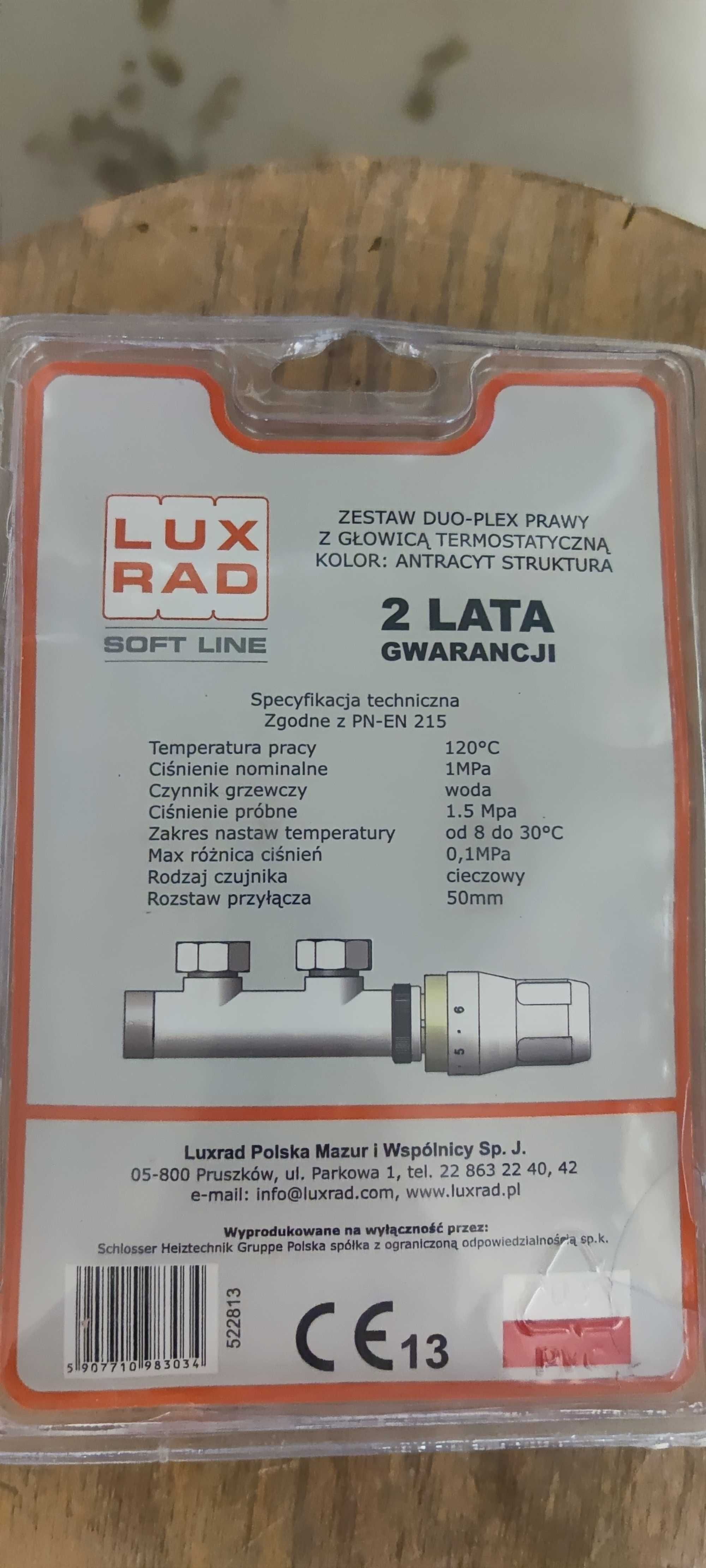 Głowica termostatyczna LUX RAD Okazja!!