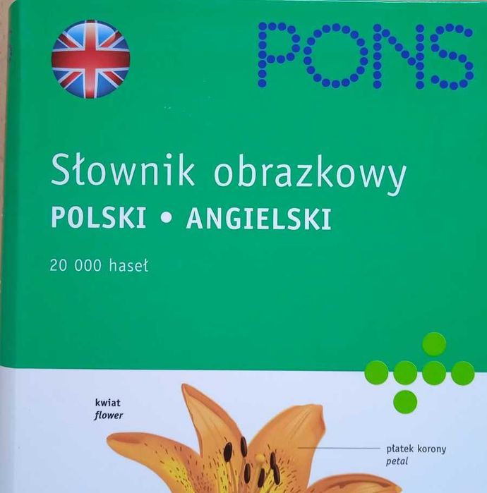 Słownik obrazkowy polsko-angielski PONS - nowy