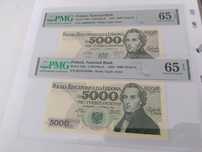 5000 złotych grading 65               8