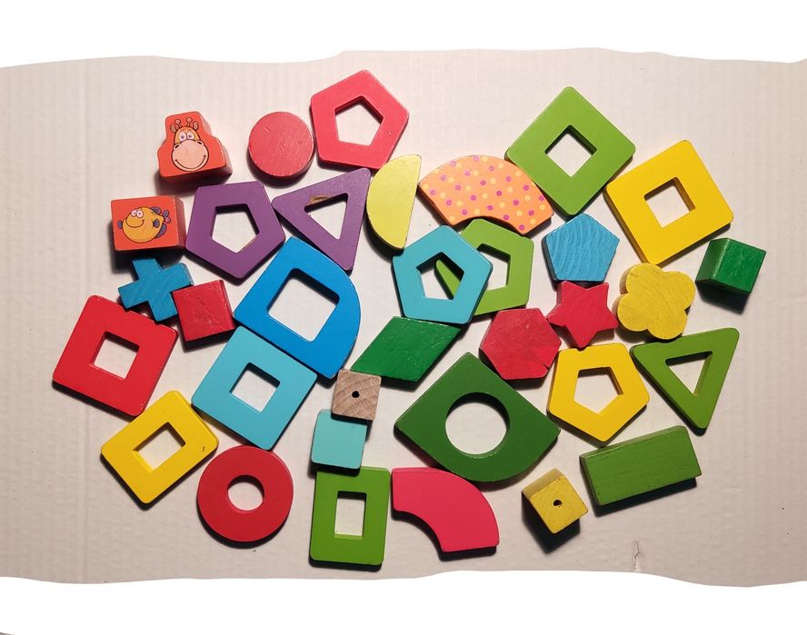 Деревянные фигурки сортеры