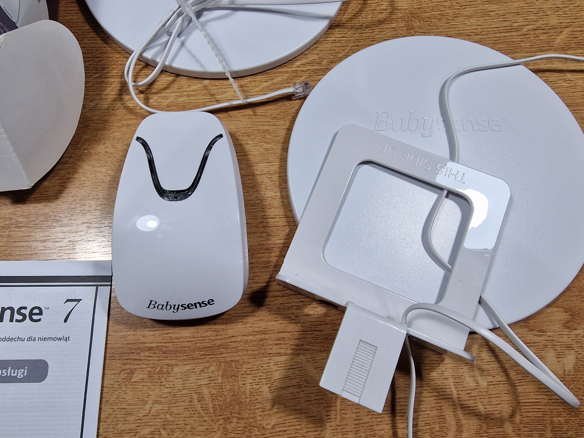 Monitor oddechu BABYSENSE 7 jak nowy, pełen zestaw