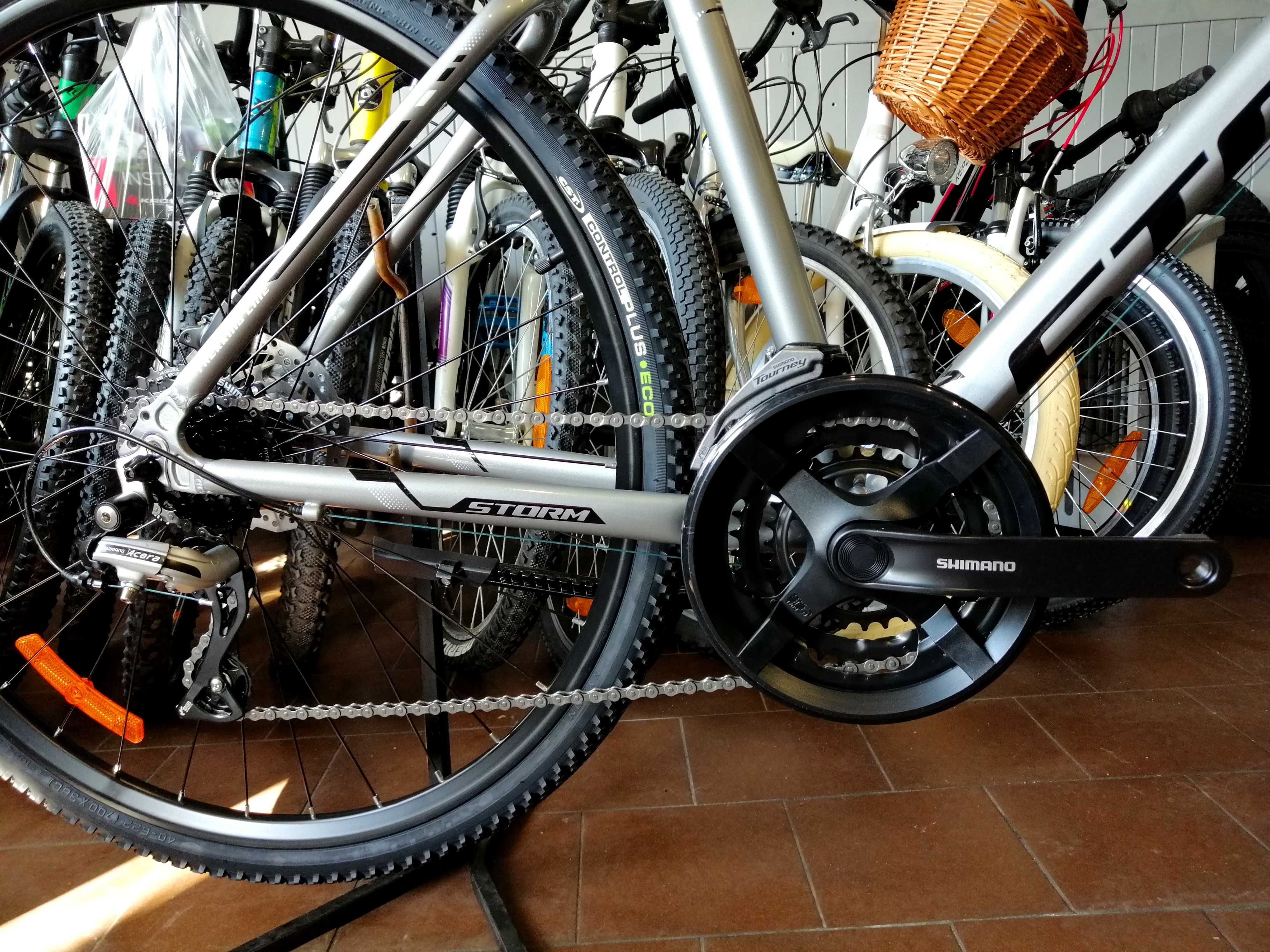 NOWY STORM CROSS AERO 4.0 Man Roz. 19" Koła 28 HYDRAULIKA Crossowy!