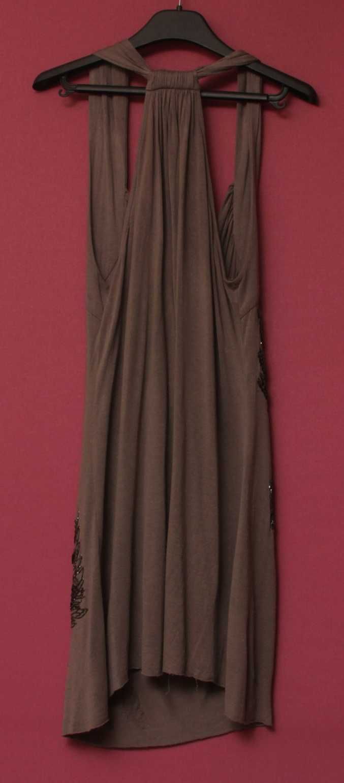 AllSaints рр 14 платье из вискозы и метала