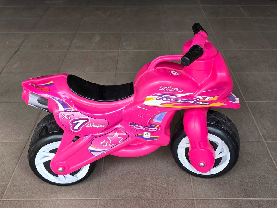 Motor jeździk rowerek biegowy