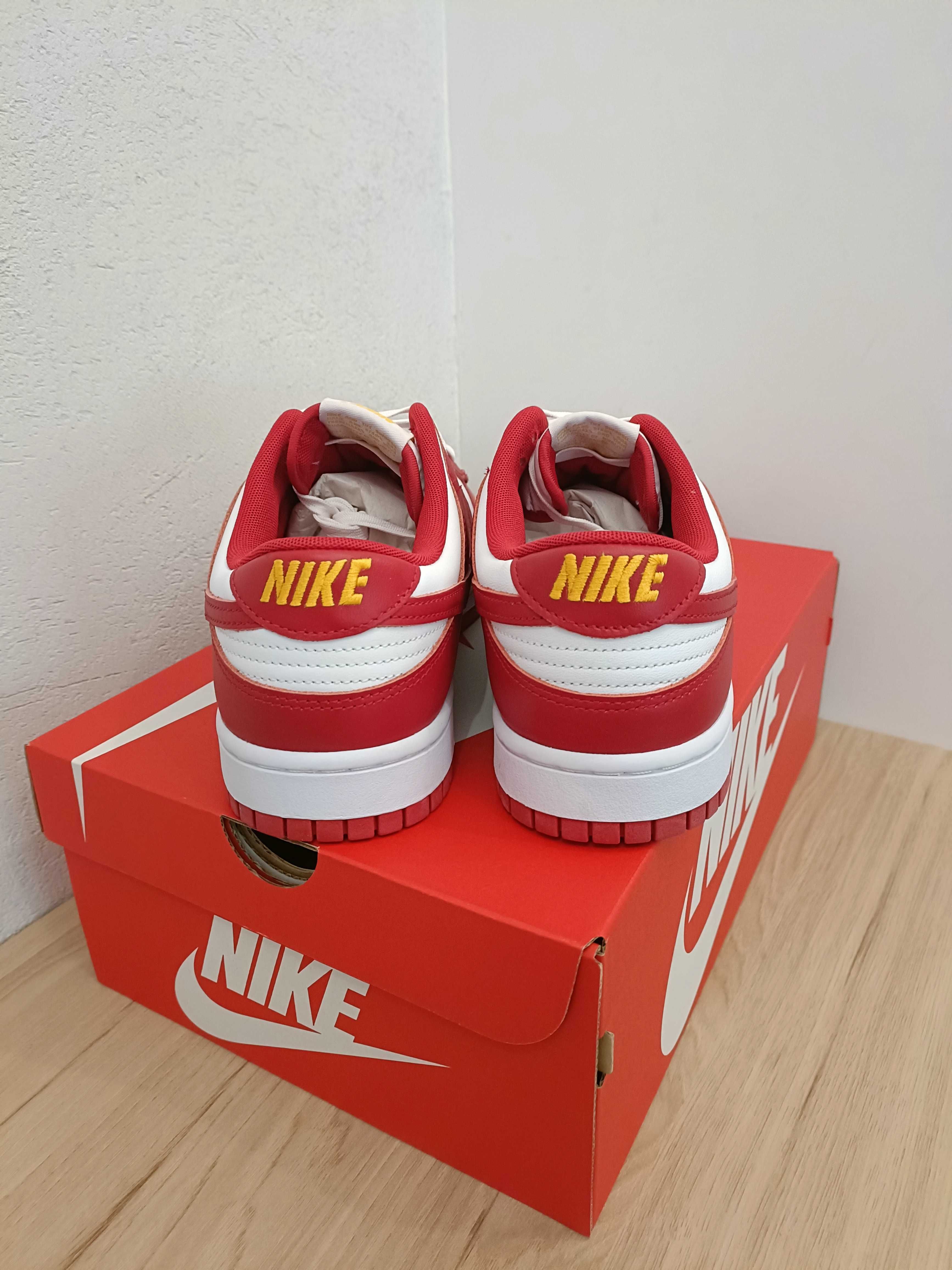 Buty Nike Dunk Low USC Gym Red rozmiar 44,5 wkładka 28,5 cm