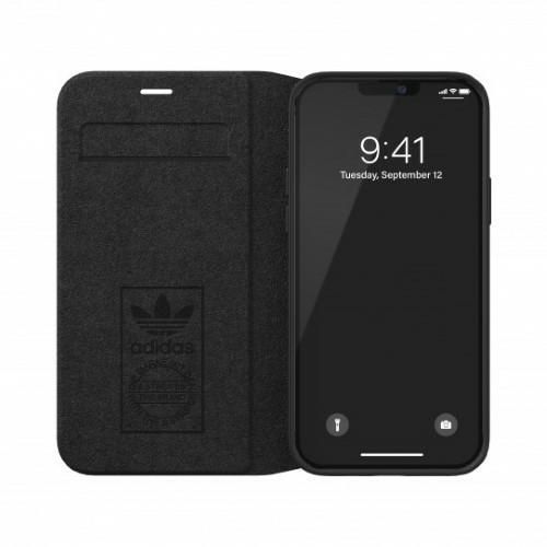 Etui Książkowe Adidas OR do iPhone 12 Pro Max 6,7" Black-White
