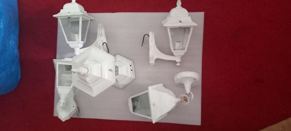 Candeeiros moradia exterior