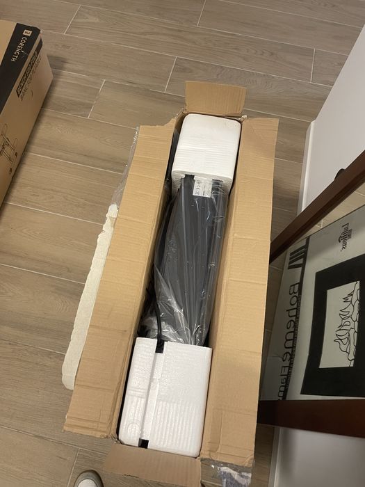 Lareira eletrica com comando