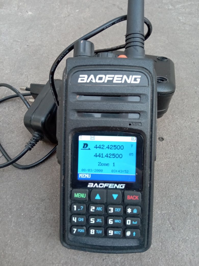 Цифрова рація DMR Baofeng DM-1702 з GPS