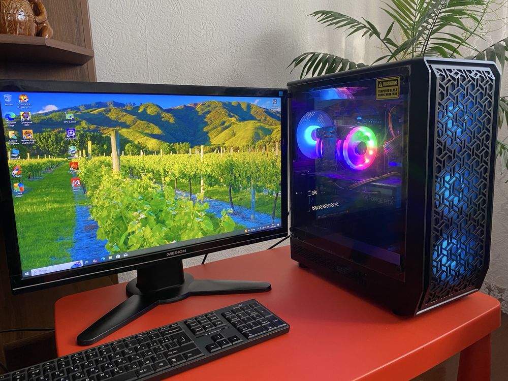 Ігровий компʼютер/ ПК/ Xeon 2680v4/ Rtx 4060
