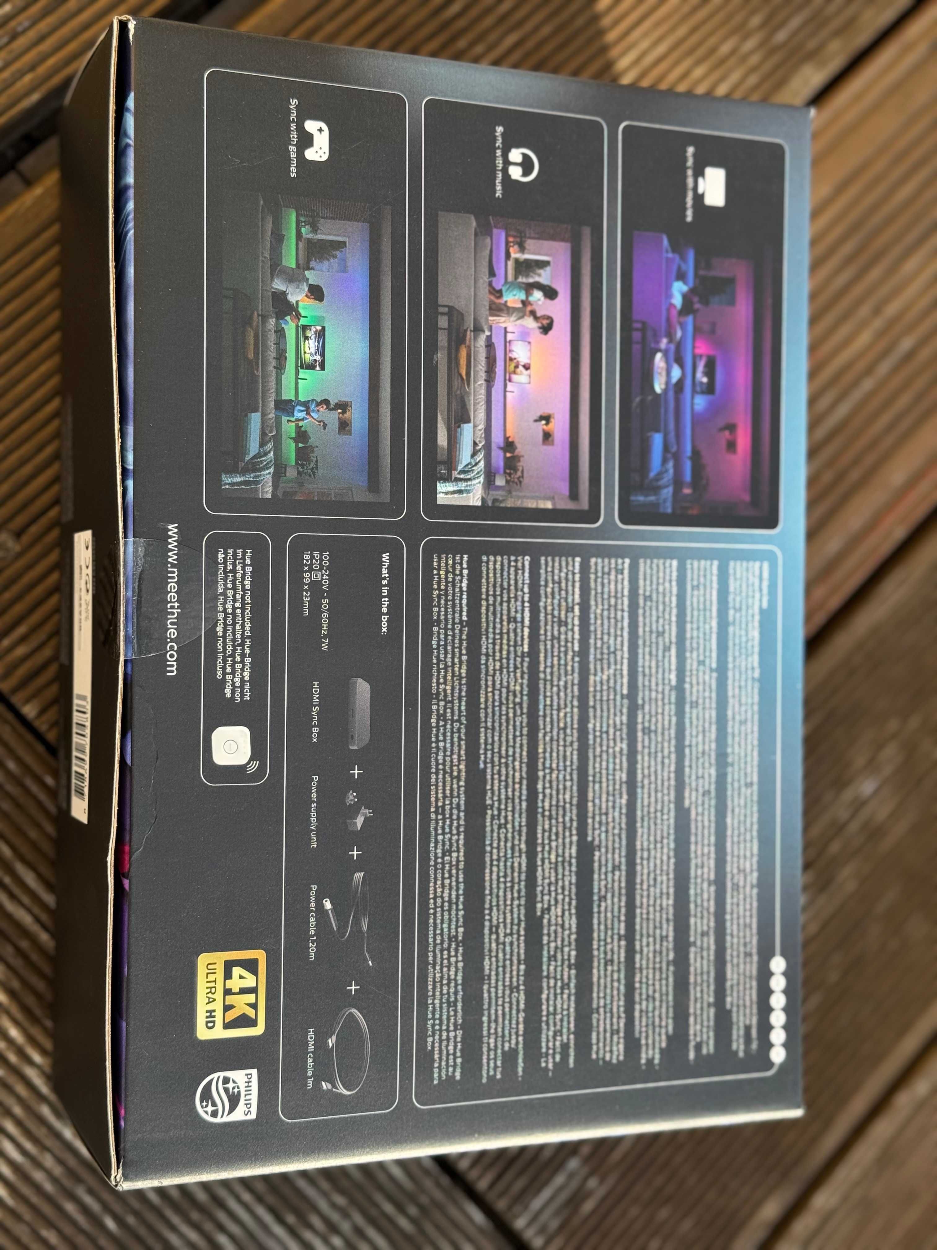 Philips hue play hdmi sync BOX