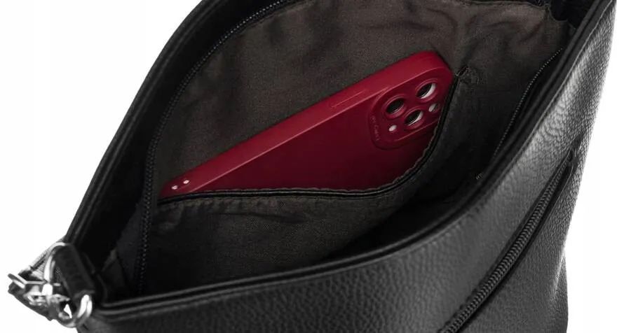 torebka damska z odpinanym paskiem i uchwytem - flora&co